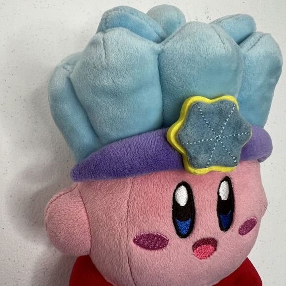 Kirby Super Star ALL STAR COLLECTION Stuffed Toy Ice Plush Doll Animal Pink - Picture 4 of 12